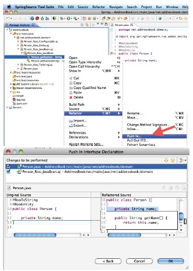 Refactoring Support