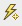 Lightning bolt icon