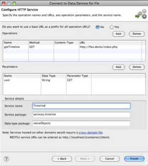 Configure HTTP Service