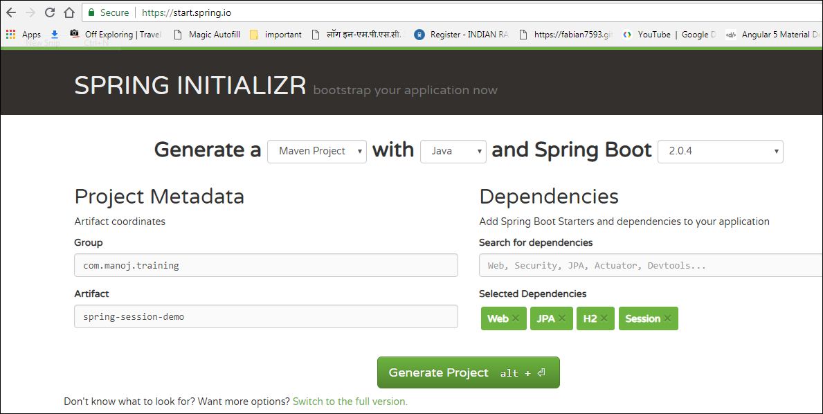 spring jpa db2 example