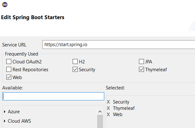 spring boot thymeleaf security