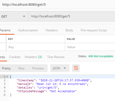 java spring json