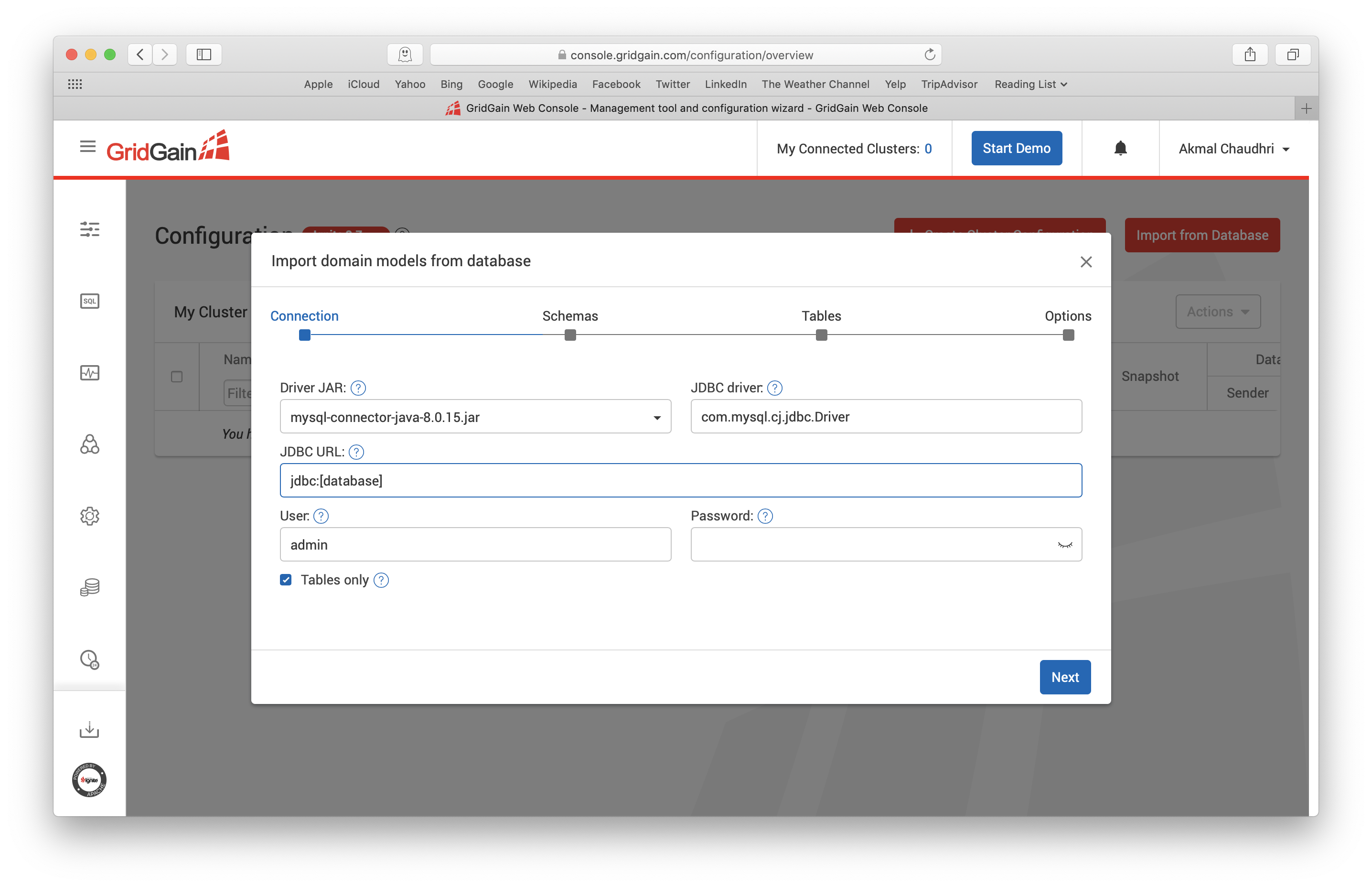 Using No Rip And Replace With Apache Ignite Mysql And Node