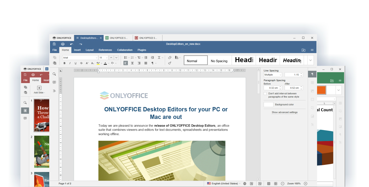 onlyoffice desktop editors set as default