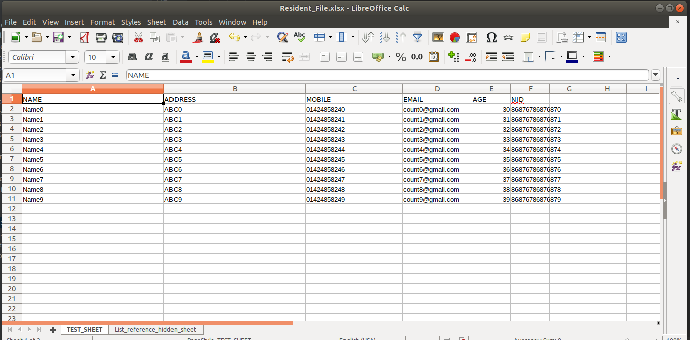 Anatomy of an Excel File and Large Excel File Operation