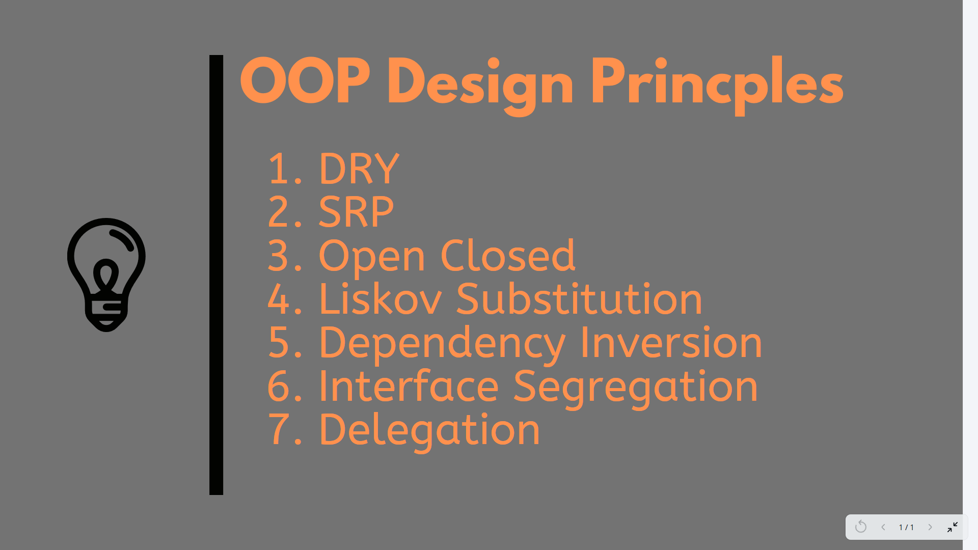 OOP principles