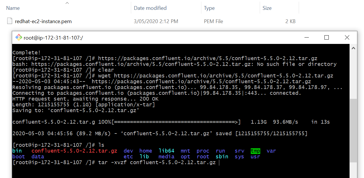 redhat instance