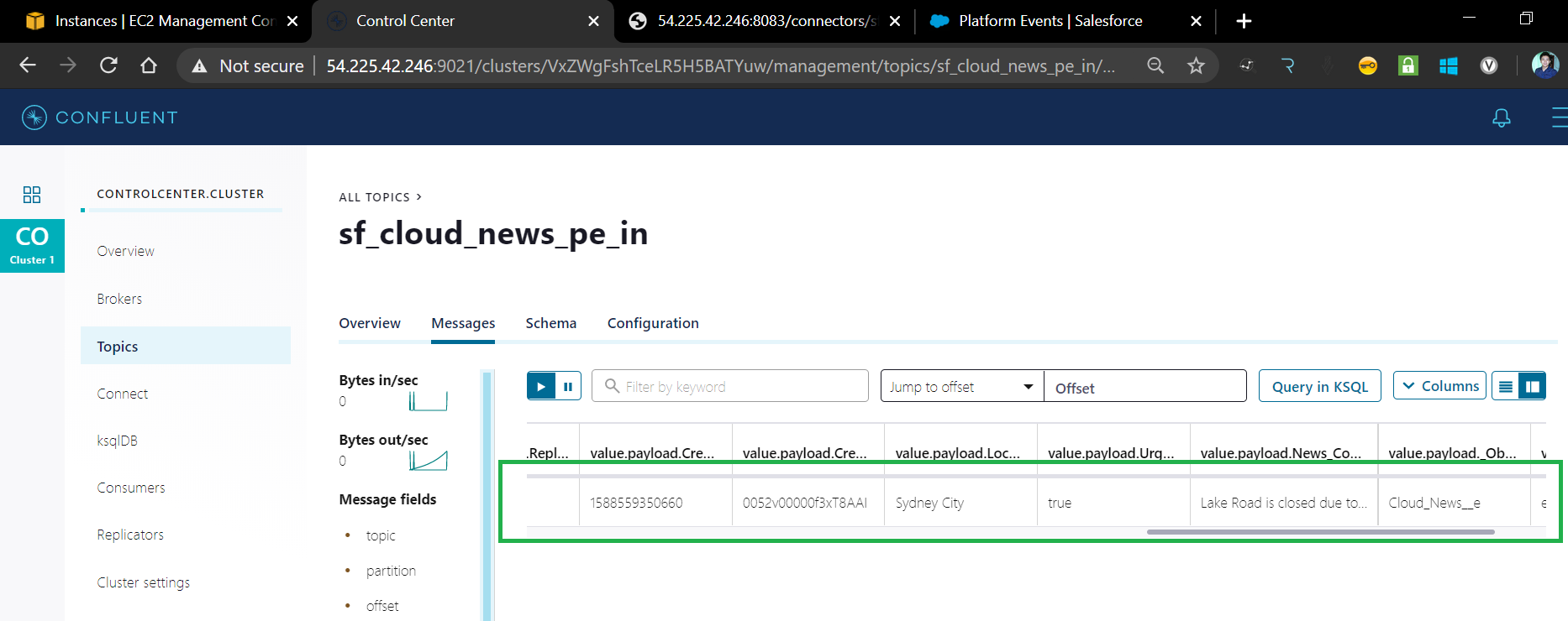 Configure Salesforce Platform Events Source Connector - DZone