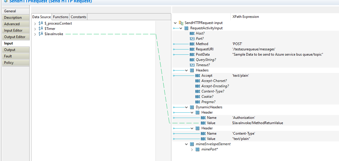 Sending A Message To Azure Service Bus Queue Topic Using Tibco Bw 6 X Dzone Integration