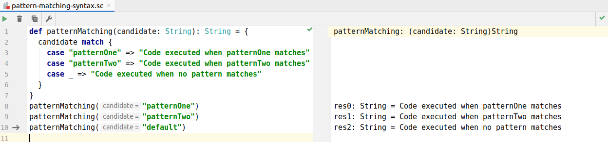 Scala Pattern Match Multiple Conditions