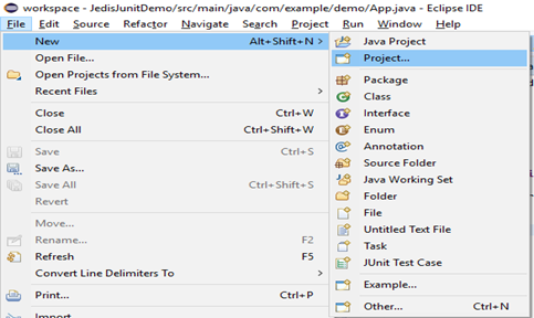 Testing Jedis API Using Junit Test Case in Eclipse IDE