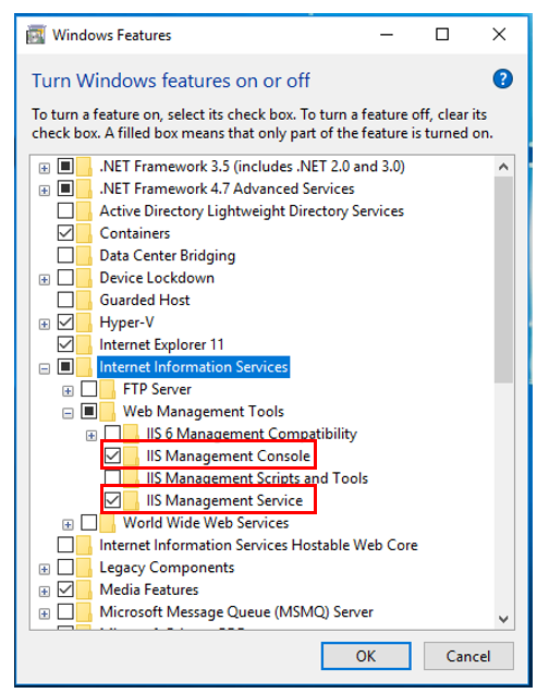 setting up tagspaces on windows iis