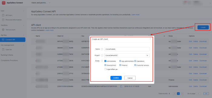 Getting Configurations in AppGallery Connect