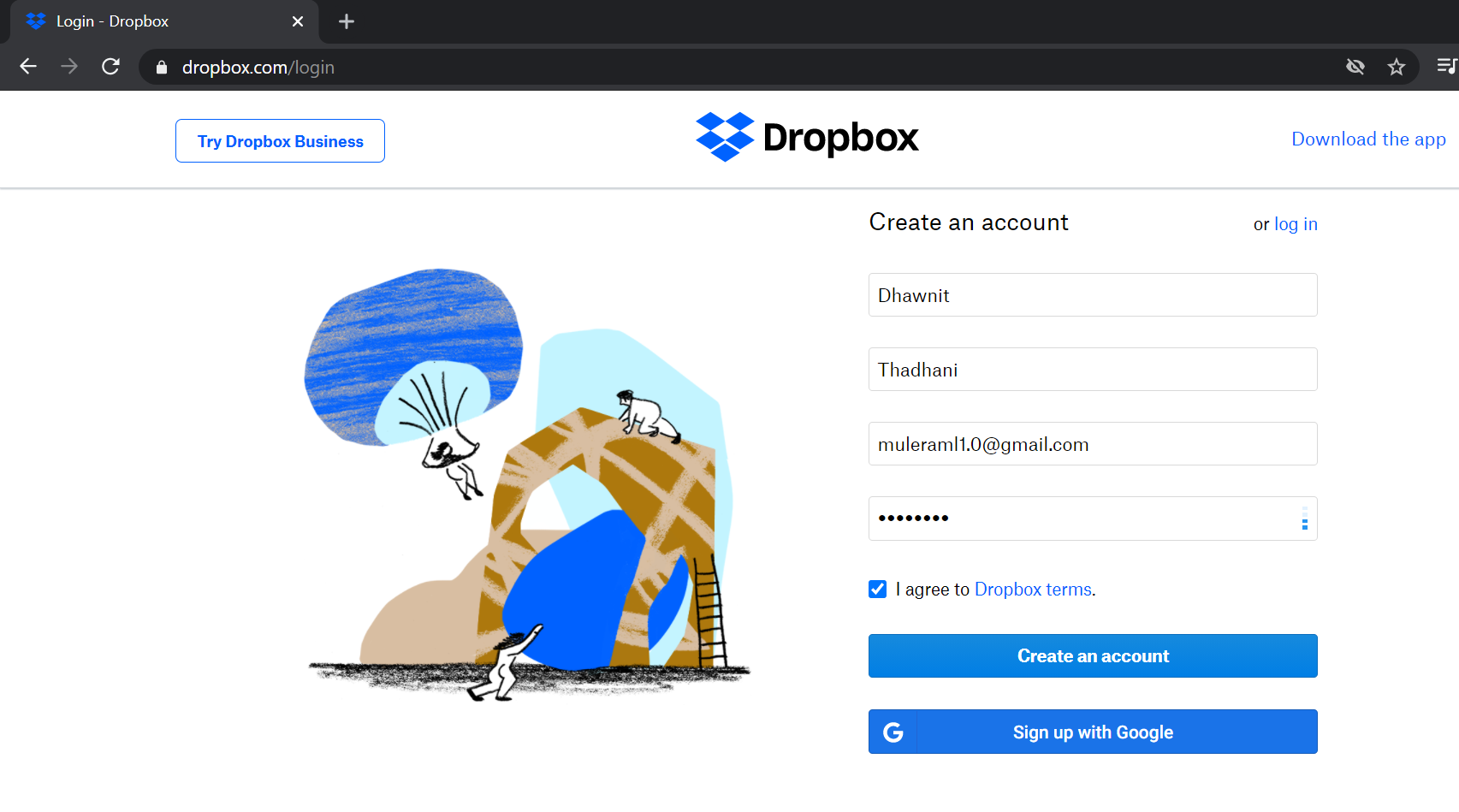 how to use dropbox api in java