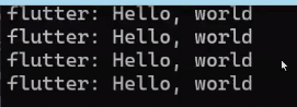 Hello World in Console