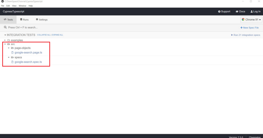 Cypress Window Opening
