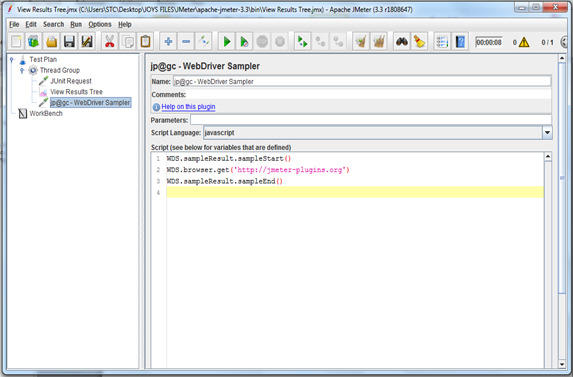 test case apache jmeter