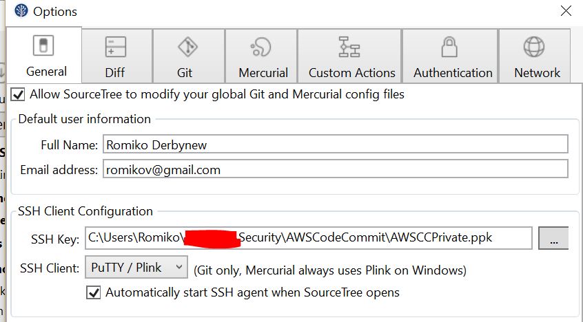 Generate ssh key windows