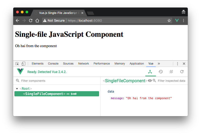 Vue.js SingleFile JavaScript Components in the Browser DZone Dev