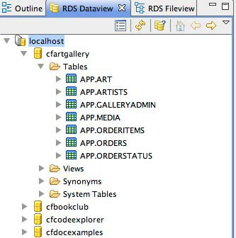 RDS Dataview